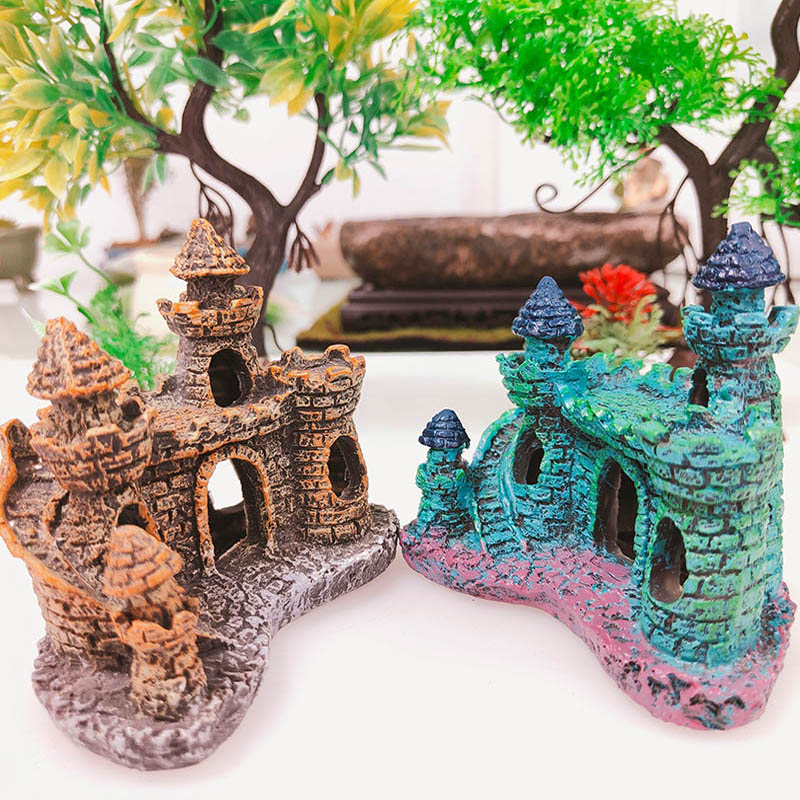 Aquarium Fish Hideout - 1Pcs Aquarium Creative Ornaments Simulation Resin