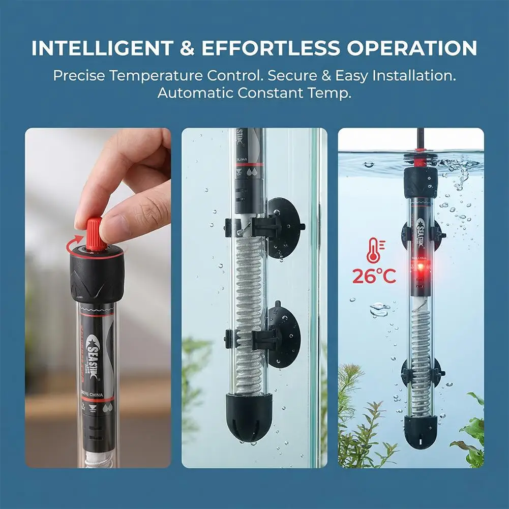 Adjustable Aquarium Heater 25W - Aquarium Fish Cold Water recension och pris