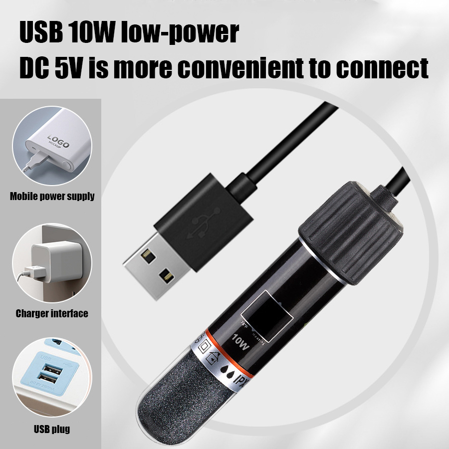 USB Mini Aquarium Heating Rod  - Aquarium Fish Cold Water recension och pris