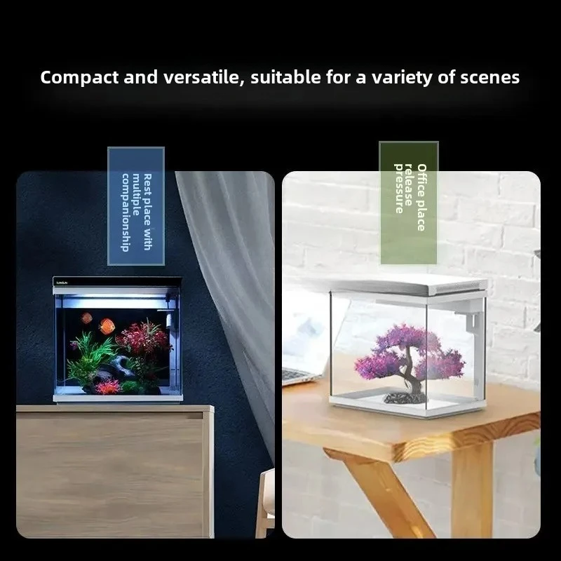 y9.4-  ultra-white glass small - Aquarium Fish Without Oxygen recension och pris