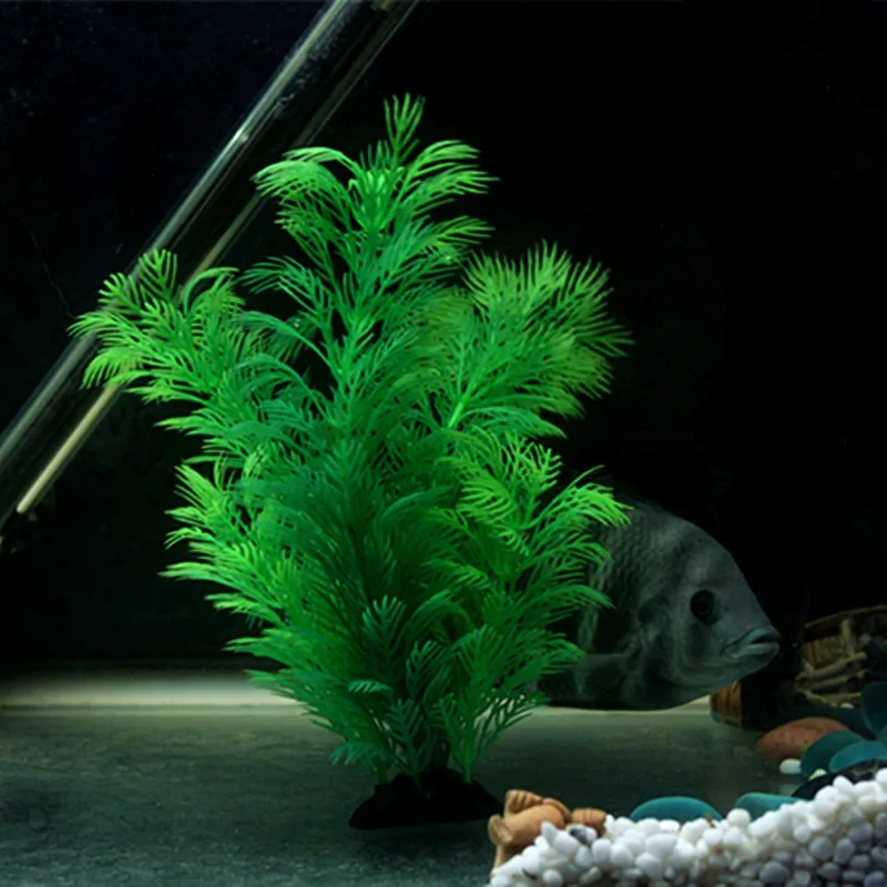Artificial Aquarium Decor Plan - Aquarium Fish Hideout recension och pris