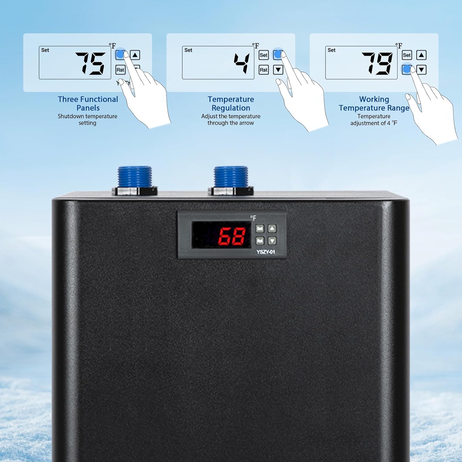 Aquarium Chiller 79 gal 1/3 HP - Aquarium Fish Cold Water recension och pris