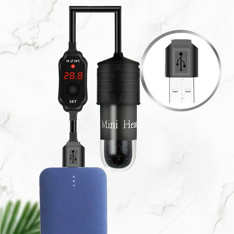 Mini Aquarium Fish Tank Heater - Aquarium Fish Cold Water recension och pris