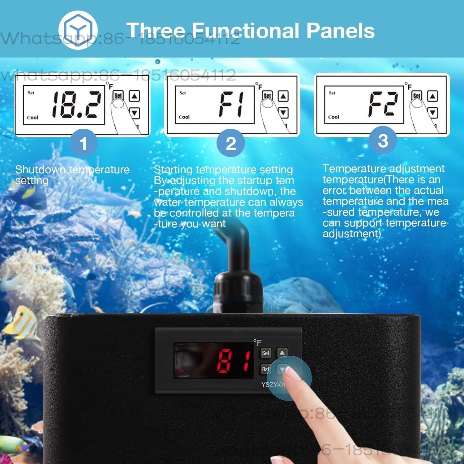 Aquarium Chiller 79gal 1/3 HP  - Aquarium Fish Cold Water recension och pris