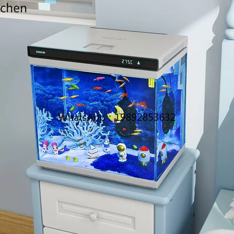 YGG  ultra-white glass small f - Aquarium Fish Without Oxygen recension och pris