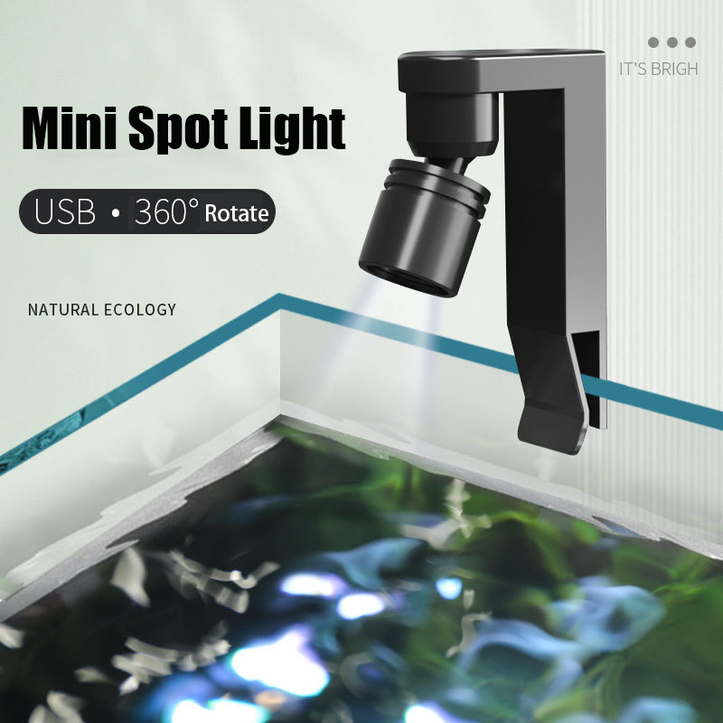 USB Clamp Light Waterproof Whi - Aquarium Fish Yellow recension och pris