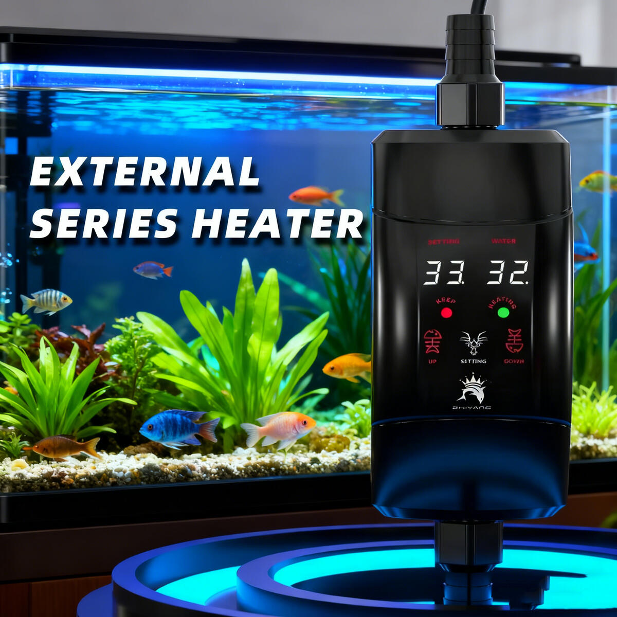 External Aquarium Heating Rod  - Aquarium Fish Cold Water recension och pris