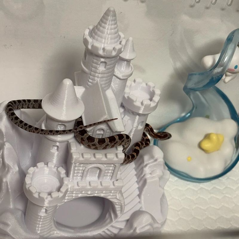 Fairy Tale Castle 3D Print Aqu - Aquarium Fish Hideout recension och pris
