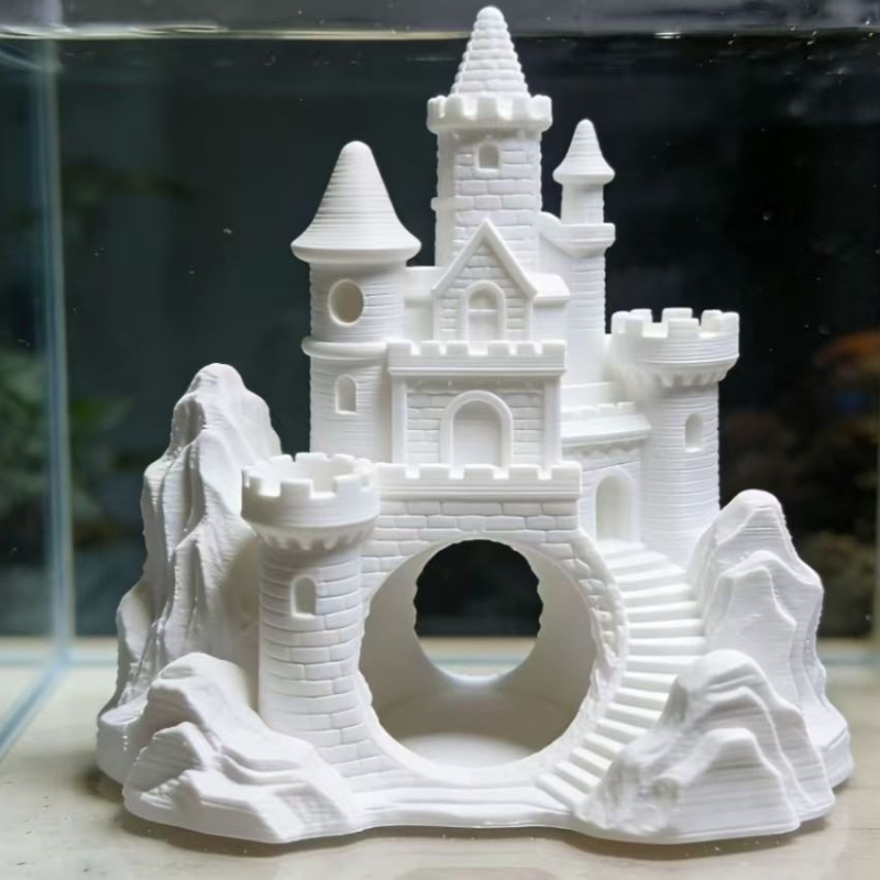 Fairy Tale Castle 3D Print Aqu - Aquarium Fish Hideout recension och pris
