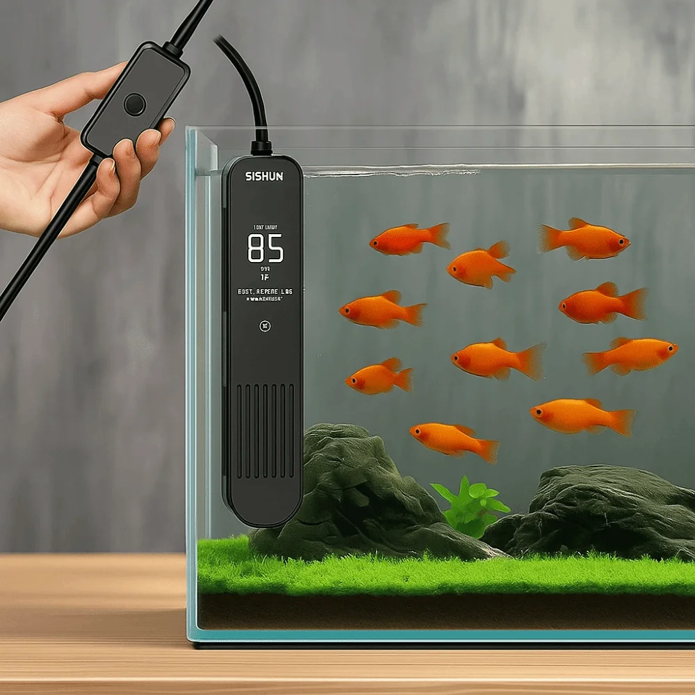 LCD Display 20-35°C Digital Fi - Aquarium Fish Cold Water recension och pris