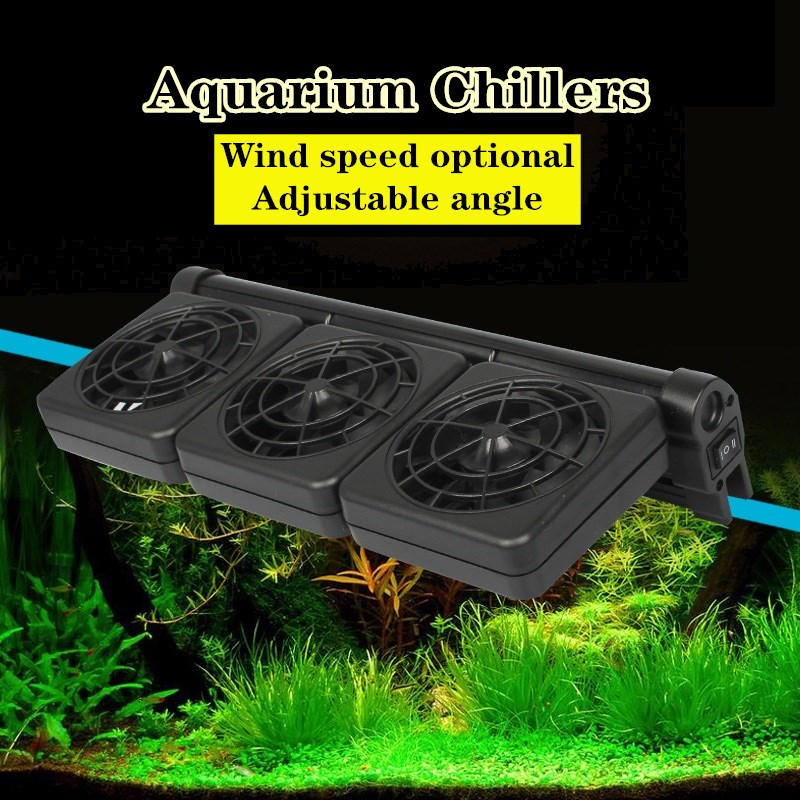 1/2/3/4 Aquarium Fans Chillers - Aquarium Fish Cold Water recension och pris