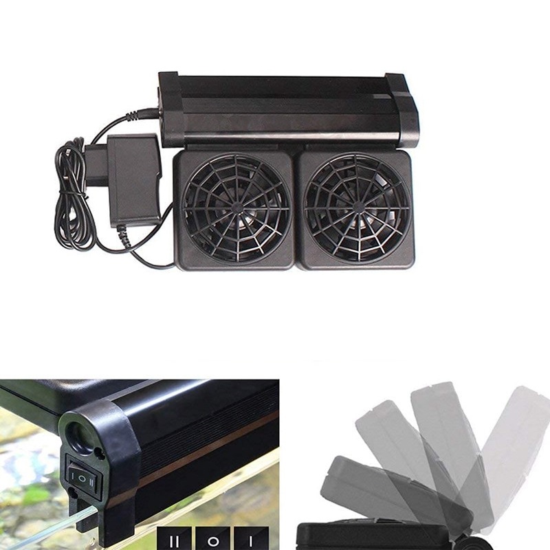 1/2/3/4 Aquarium Fans Chillers - Aquarium Fish Cold Water recension och pris
